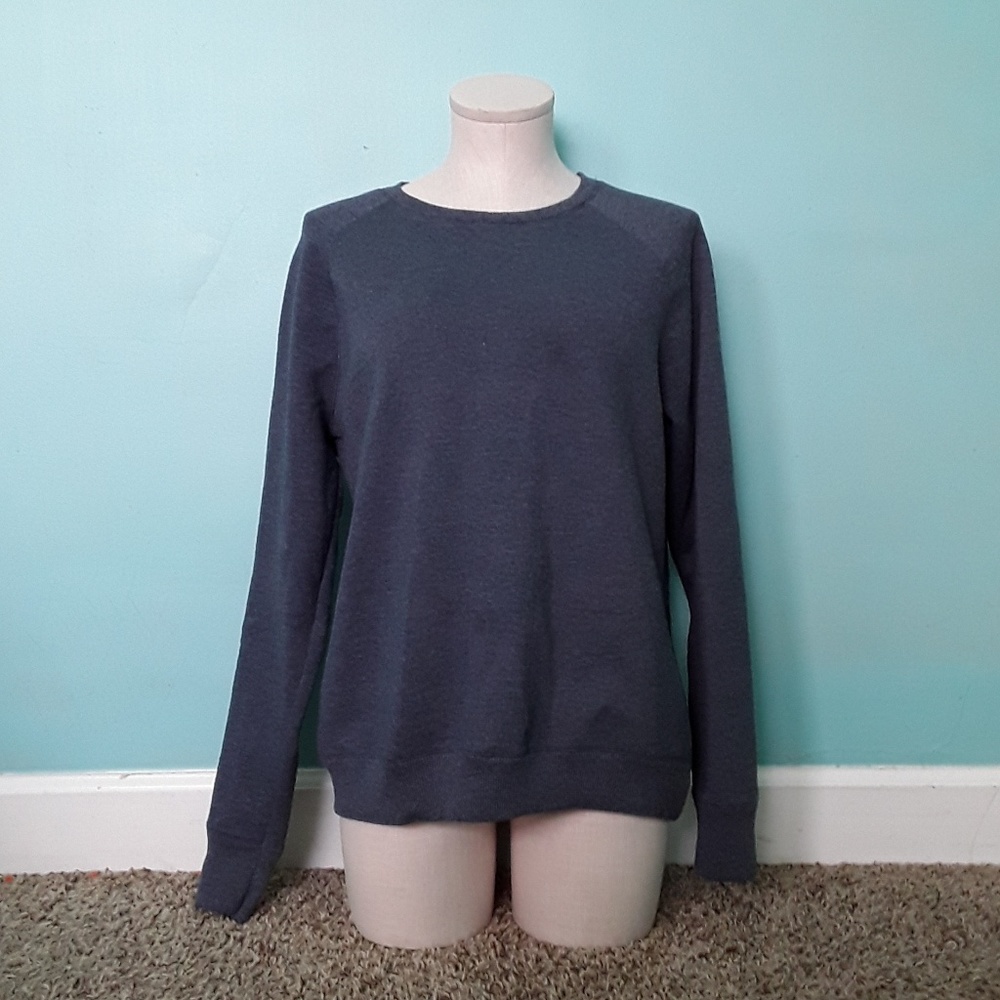 Time and Tru Blue Long Sleeve Sweater